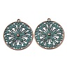 Tibetan Style Alloy Pendants FIND-B055-02A-1