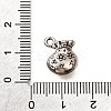 Tibetan Style Alloy Pendants TIBE-L008-10AS-3