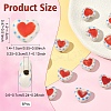 6Pcs Handmade Porcelain Beads PORC-YW0001-47-2