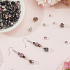 114Pcs Transparent Electroplate Glass Beads GLAA-PA0001-17D-7