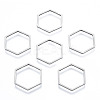 Non-Tarnish 201 Stainless Steel Linking Rings STAS-N090-T13-1-2