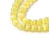 Natural Selenite Dyed Beads Strands G-P493-02B-4