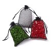 Organza Gift Bags with Drawstring OP-R016-10x15cm-18-3