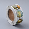 Self-Adhesive Paper Gift Tag Stickers LS-DIY-E027-A-06-3