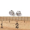 Round Stainless Steel Prong Settings STAS-M104-01J-3