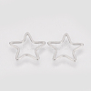 Tarnish Resistant 304 Stainless Steel Linking Ring STAS-S079-15B-1