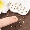 SHEGRACE Brass Crimp Beads XGRPCH962-186G-5