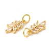 Rack Plating Brass Pave Cubic Zirconia Pendants LS-KK-Z026-02G-2