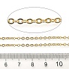 Rack Plating Brass Cable Chains CHC-M001-01G-02-3