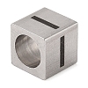 Tarnish Resistant 201 Stainless Steel European Beads LS-STAS-M058-01I-P-2