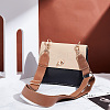 Imitation Leather Adjustable Wide Bag Handles FIND-WH0126-323D-5