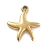 304 Stainless Steel Pendants STAS-I327-05G-1
