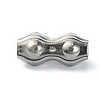 304 Stainless Steel Double 2-Post Cable Clamp FIND-WH0050-16C-1