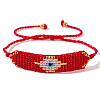 Bohemian Style Beaded Devil Eye Bracelet for Women VM6183-1-1