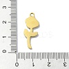 Ion Plating(IP) 304 Stainless Steel Pendants STAS-B058-17G-05-3