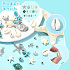 DIY Marine Themed Beads Making Findings Kit DIY-SC0031-28-3