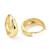 Rack Plating Brass Chunky Hoop Earrings for Women KK-E033-08G-01-2