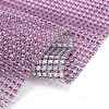 24 Rows Plastic Diamond Mesh Wrap Roll DIY-L049-05N-3