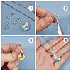 4Pcs 925 Sterling Silver Ice Pick Pinch Bails FIND-HS0002-08C-4