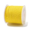 20M Polyester Braided Cord for Jewelry Making OCOR-G015-04A-11-3