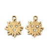 304 Stainless Steel Pendants STAS-D208-06G-1