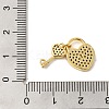Brass Micro Pave Cubic Zirconia Pendants KK-C072-27A-G-3