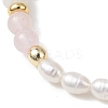 Natural Mixed Gemstone Beads Stretch Bracelets for Women BJEW-JB13316-01-4