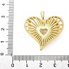 Brass Micro Pave Cubic Zirconia Pendants KK-S511-05C-G-3