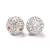 Polymer Clay Rhinestone Beads RB-L029-03I-3