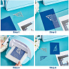 Carbon Steel Cutting Dies Stencils DIY-WH0309-248-3
