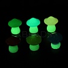 Luminous Resin Mushroom Ornament RESI-F045-13B-2