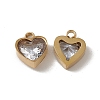 PVD Vacuum Plating 201 Stainless Steel Charms STAS-J401-VC706-1