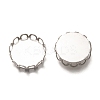 304 Stainless Steel Cabochon Settings STAS-H136-13B-P-2