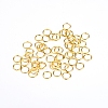 Iron Open Jump Rings IFIN-WH0058-13E-G-1