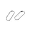Non-Tarnish 201 Stainless Steel Linking Rings STAS-N091-140P-2