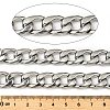 316 Surgical Stainless Steel Curb Chains CHS-H114-08A-P-3