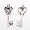 Tibetan Style Alloy Pendant Rhinestone Settings LS-TIBE-16047-AS-RS-1