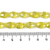 Transparent Electroplate Glass Beads Strands LS-EGLA-N013-T6mm-B26-4