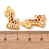 Baking Paint Zinc Alloy Pendants AL-CBAEA91-01-3