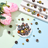 70Pcs 8 Styles Handmade Porcelain Beads PORC-YW0001-50-4