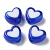 Heart Acrylic Beads TACR-S117-04E-1