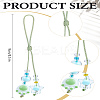 1Pc Resin with Nylon Cord Mobile Accessories Decoration HJEW-LP0002-13D-2
