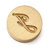 Golden Tone Brass Letter Stamps LS-KK-R005-01J-1