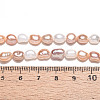 Natural Cultured Freshwater Pearl Beads Strands PEAR-N014-05N-6