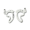 304 Stainless Steel Manual Polishing Pendants STAS-C075-37P-1
