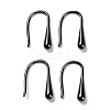 Hypoallergenic Bioceramics Zirconia Ceramic Teardrop Dangle Earrings EJEW-Z023-05-3