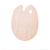 Wooden Painting Palette with Thumb Hole PW-WG34014-02-1