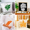 9Pcs 9 Styles Mandala PET Hollow Out Drawing Painting Stencils DIY-WH0411-533-6