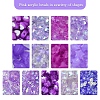 DIY Flower & Star Acrylic & ABS Plastic Imitation Pearl Beads Bracelets Making Kits DIY-FS0006-51-2