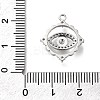 Brass Micro Pave Cubic Zirconia Pendants KK-Q048-23P-3